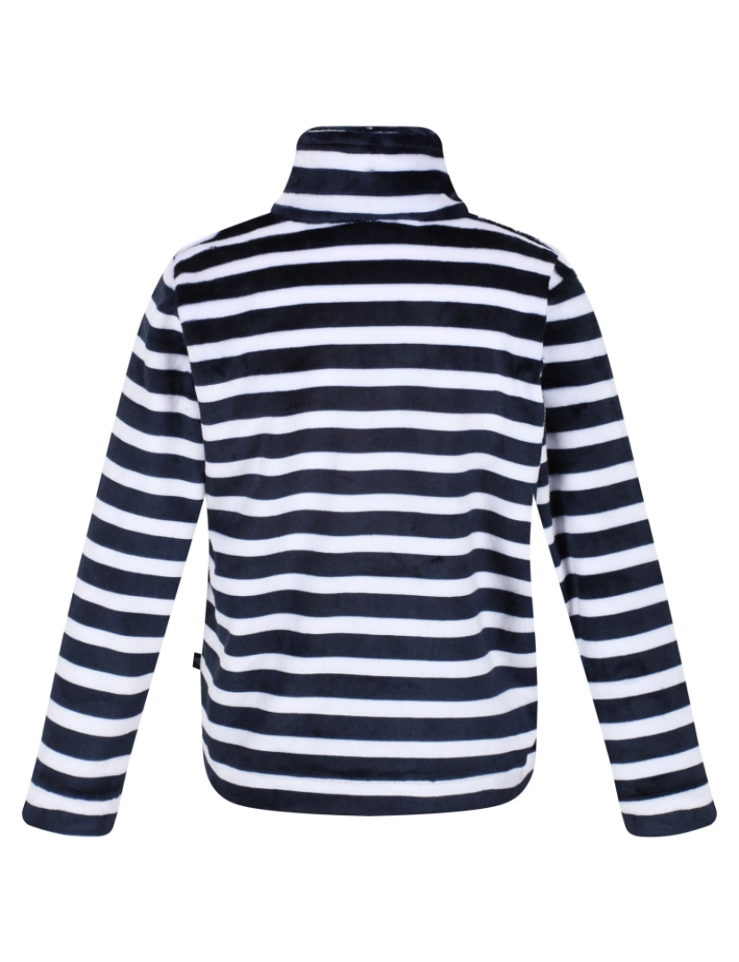 imagem de Regatta Crianças/Kids Kamailie Stripe metade Zip Fleece2