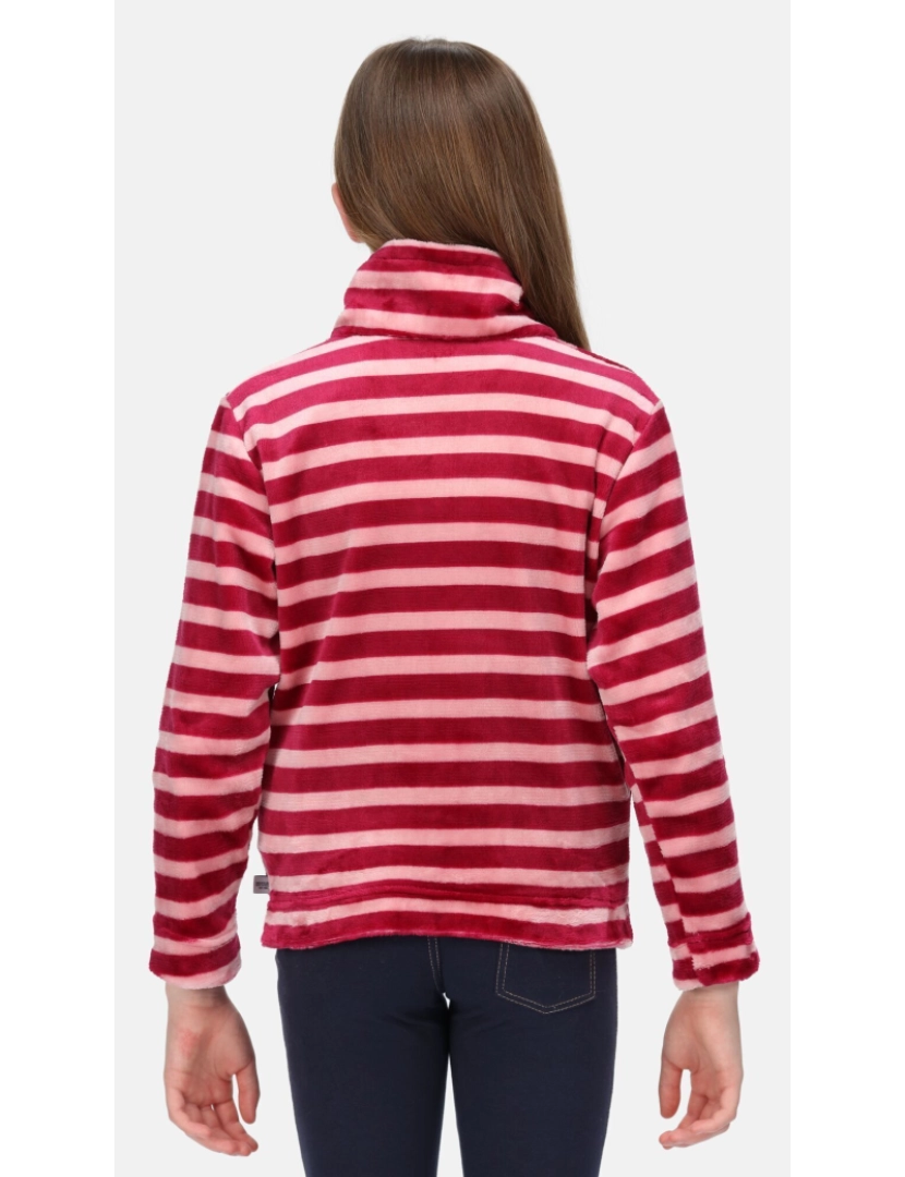 imagem de Regatta Crianças/Kids Kamailie Stripe metade Zip Fleece6