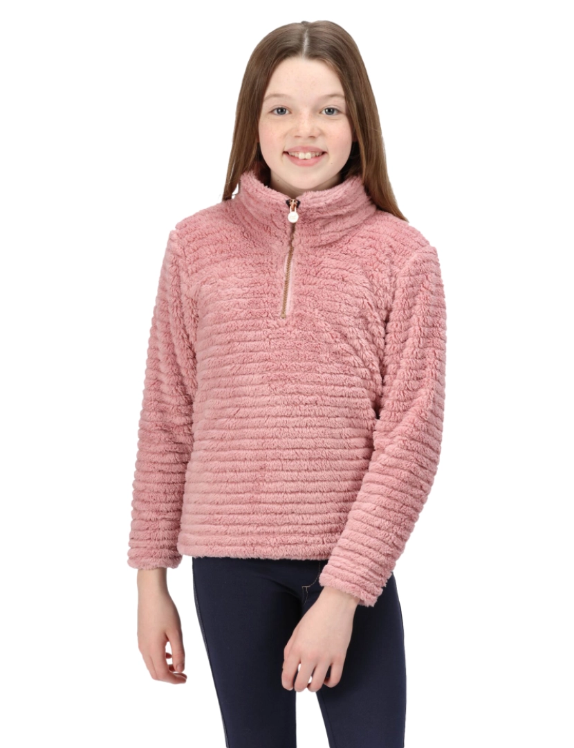 imagem de Regatta Crianças/Kids Kamailie meia Zip Fleece Top1