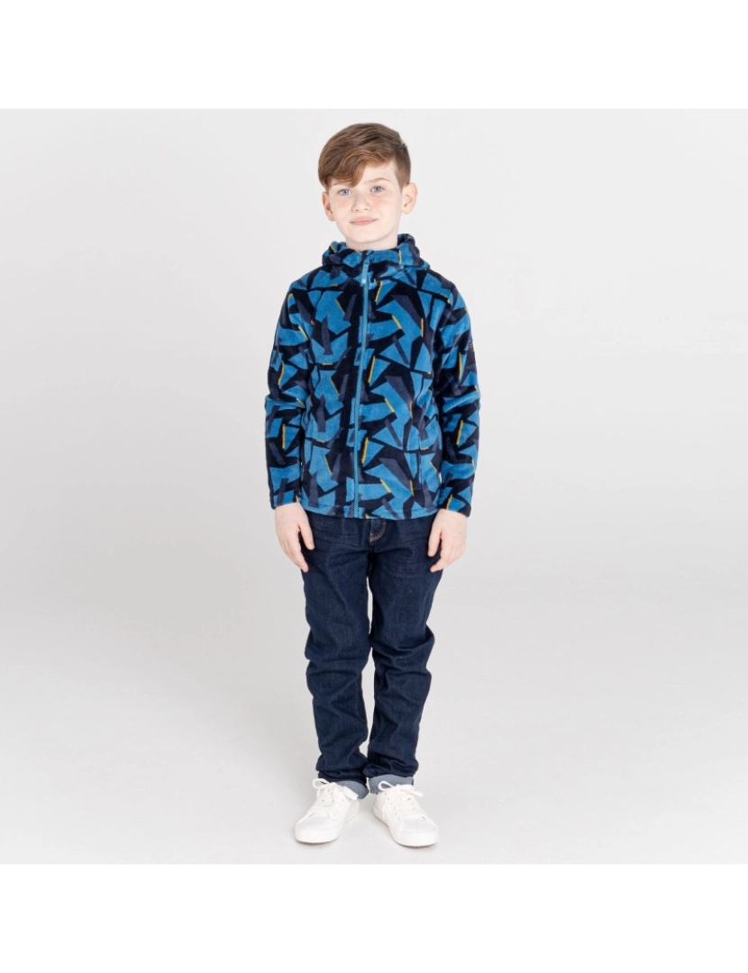 imagem de Dare 2B Crianças/Kids Gambol Geometric Full Zip Fleece Jacket4