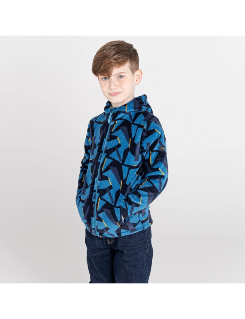 imagem de Dare 2B Crianças/Kids Gambol Geometric Full Zip Fleece Jacket5