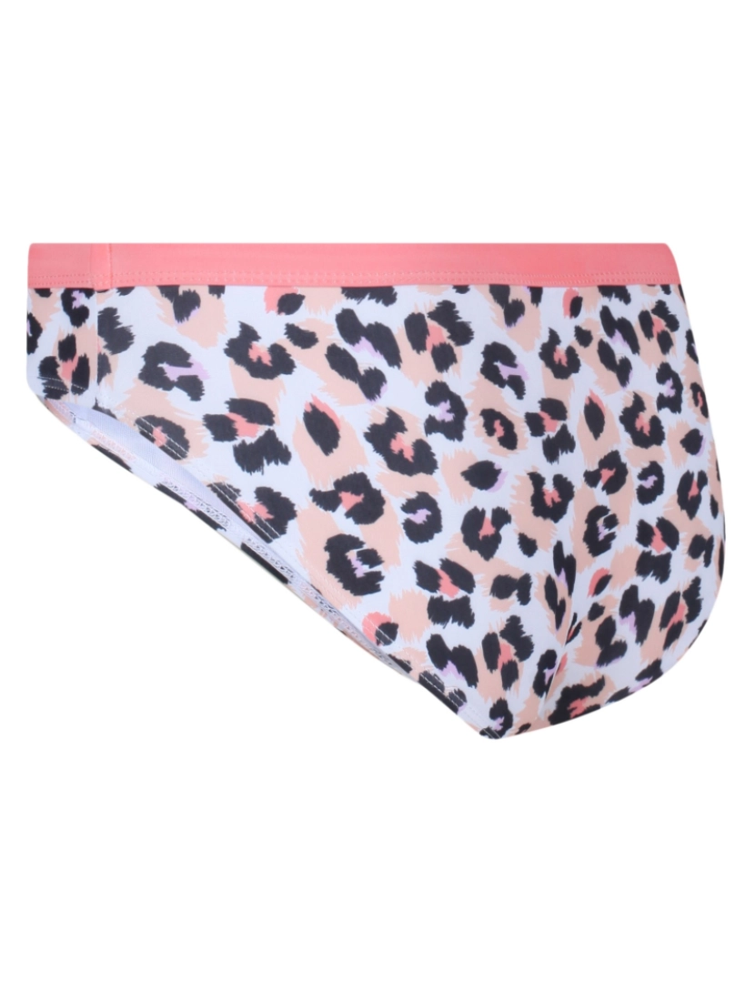 imagem de Regatta Girls Hosanna Leopard Print Swim Briefs3