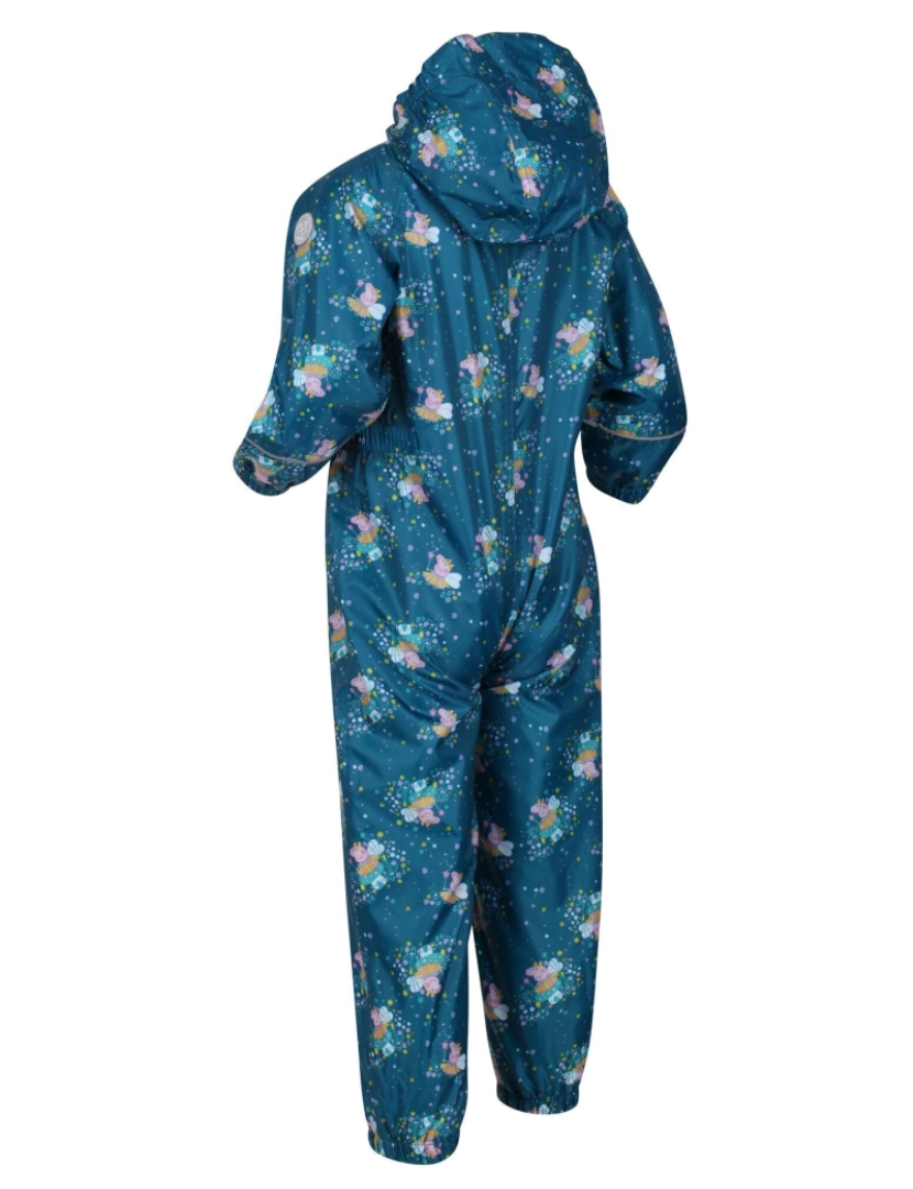 imagem de Regatta Crianças/Kids Pobble Peppa Porco Snowsuit impermeável3