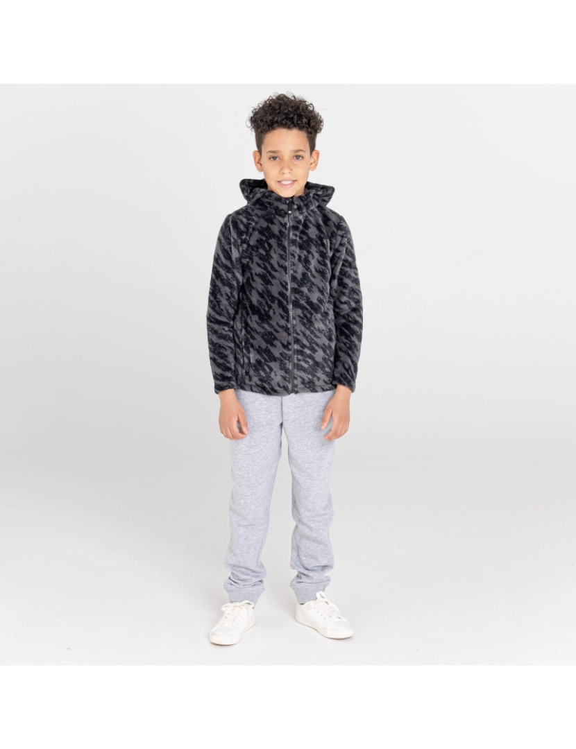 imagem de Dare 2B Crianças/Kids Gambol Shard Print com capuz Fleece Jacket3