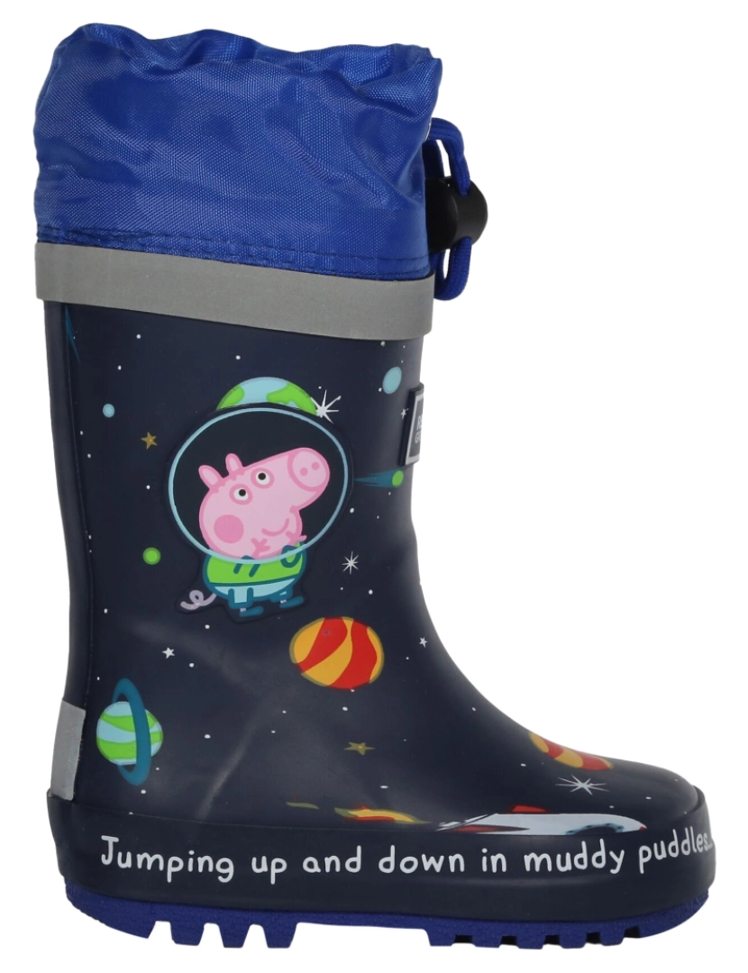 imagem de Regatta Crianças/Kids Peppa Pig Space Wellington Botas3