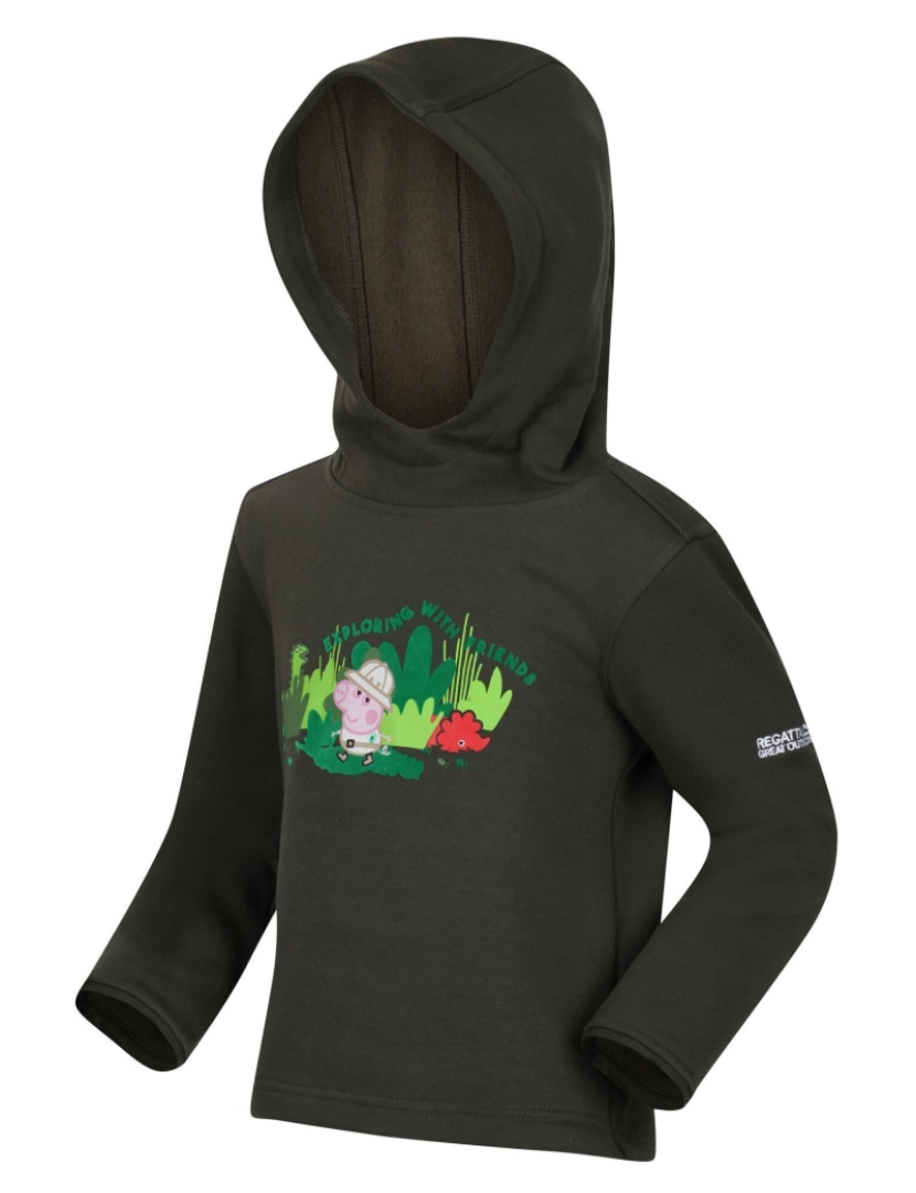 imagem de Regatta Crianças/Kids Peppa Porco Hoodie de selva4