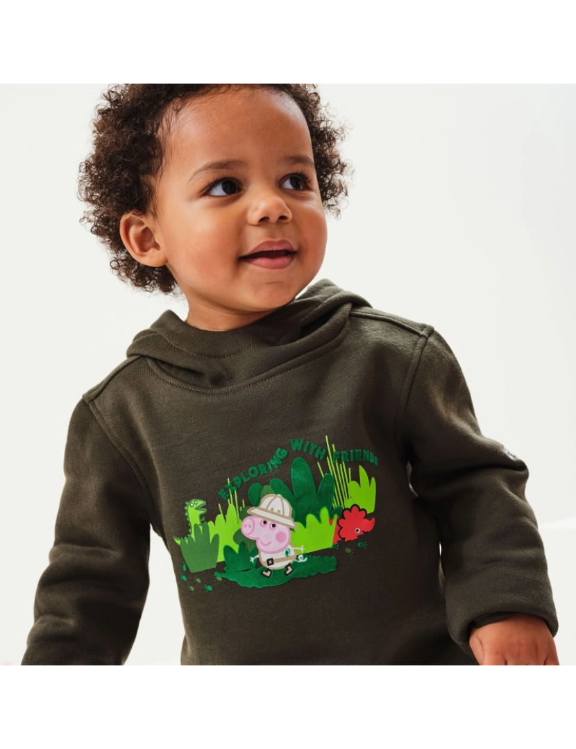 imagem de Regatta Crianças/Kids Peppa Porco Hoodie de selva6