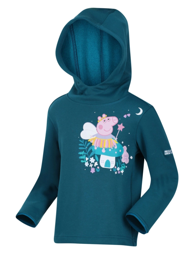 imagem de Regatta Crianças/Kids Peppa Cogumelo de porco Hoodie4