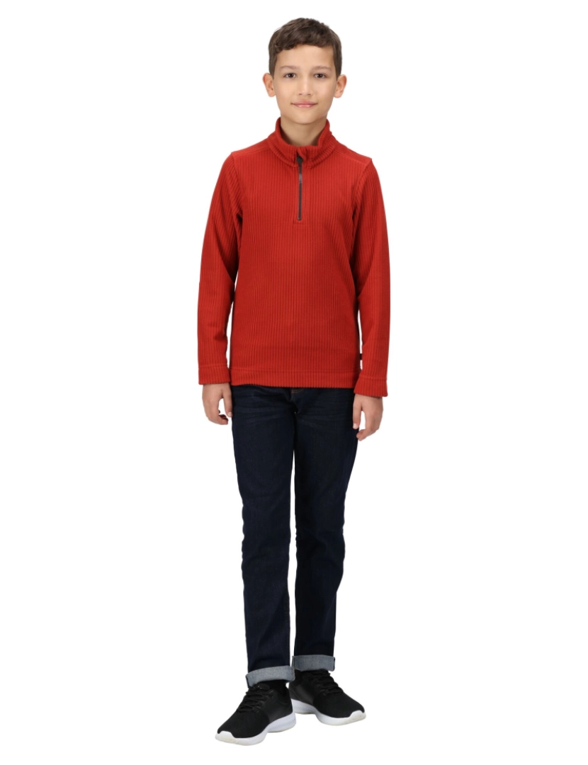 imagem de Regatta Crianças/Kids meia Zip Fleece Top6