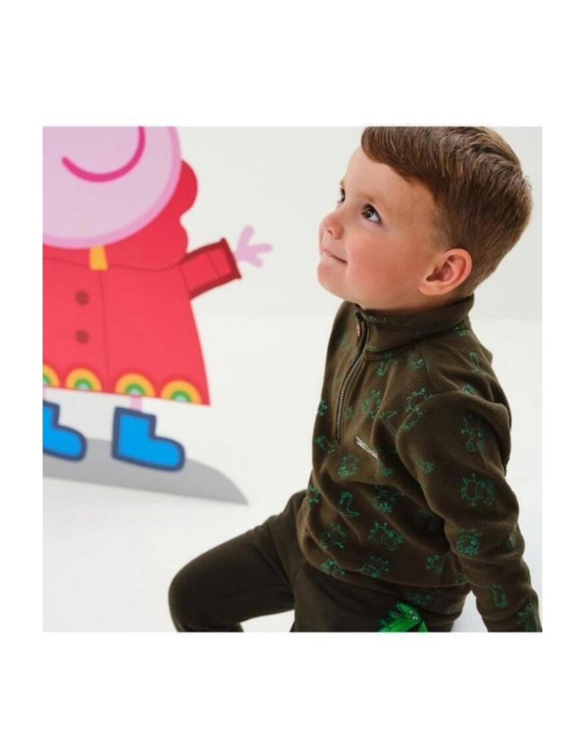 imagem de Regatta Crianças/Kids Peppa Pig impresso Fleece Top5