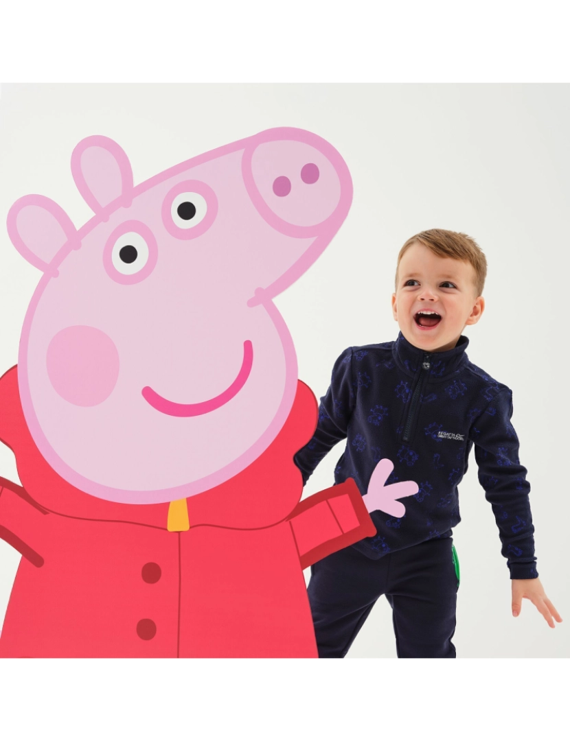 imagem de Regatta Crianças/Kids Peppa Pig impresso Fleece Top6