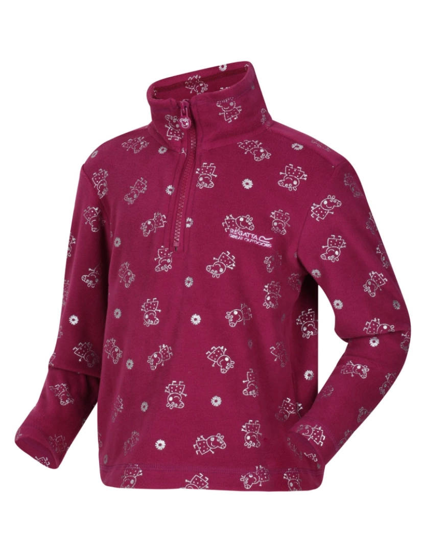 imagem de Regatta Crianças/Kids Impresso Fleece Top4