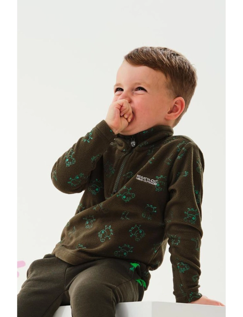 imagem de Regatta Crianças/Kids Impresso Fleece Top4