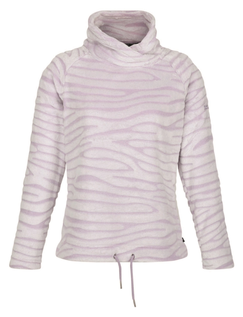 imagem de Regatta Womens/Ladies Bethan Burnout Wrap Fleece Top1