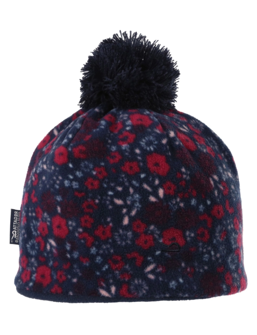 imagem de Regatta Childrens/Kids Fallon Ditsy Print Fleece Beanie - 11-13 Años2