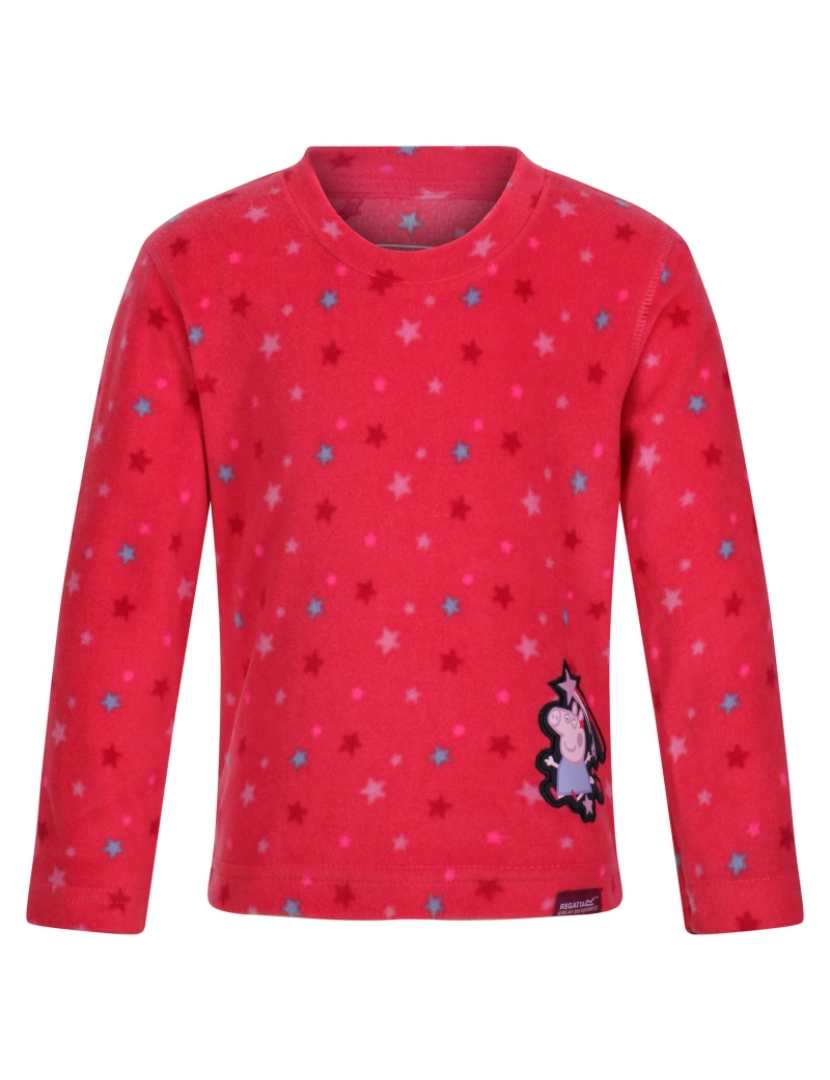 imagem de Regatta Crianças/Kids Cosy Peppa Porco Estrelas T-shirt e Leggings Set4