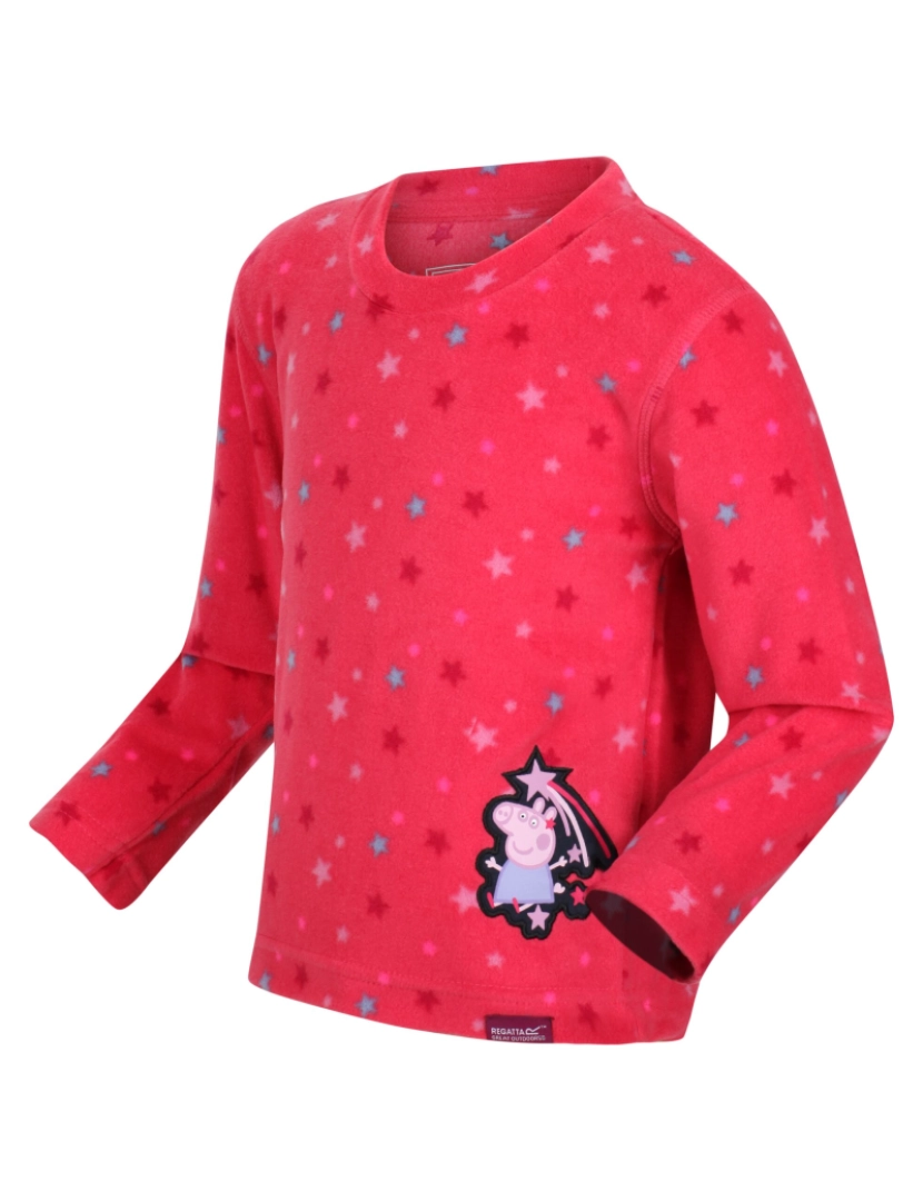 imagem de Regatta Crianças/Kids Cosy Peppa Porco Estrelas T-shirt e Leggings Set5