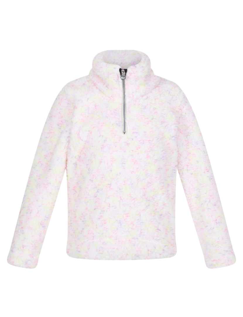 imagem de Regatta Crianças/Kids Kamailie Fluffy metade Zip Fleece1