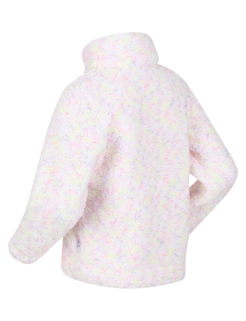 imagem de Regatta Crianças/Kids Kamailie Fluffy metade Zip Fleece3