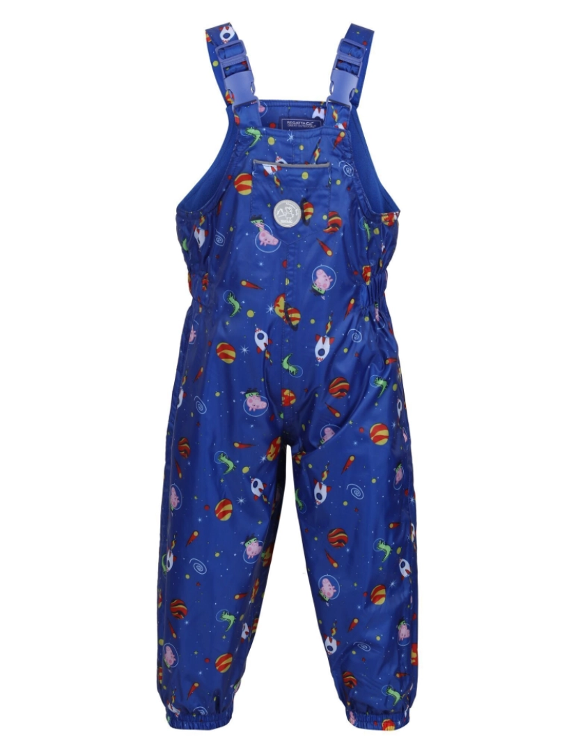 imagem de Regatta Crianças/Kids Peppa Porco Cosmic Lineado Dungarees1