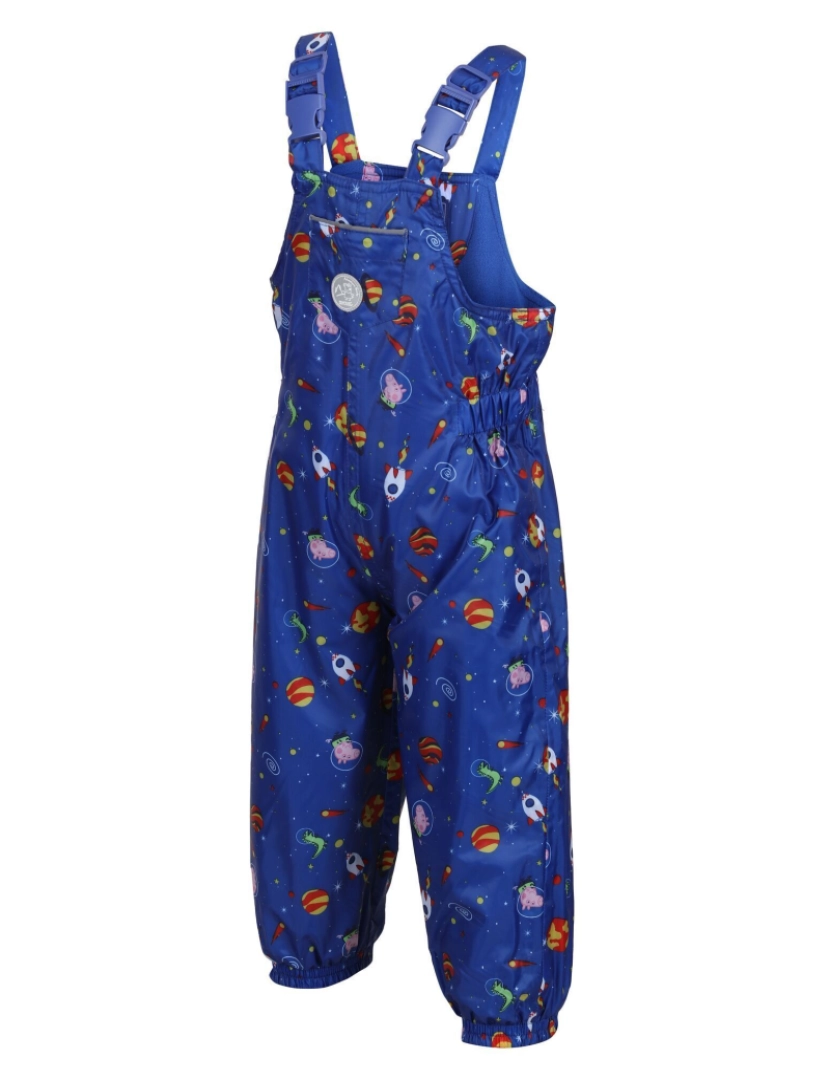 imagem de Regatta Crianças/Kids Peppa Porco Cosmic Lineado Dungarees4