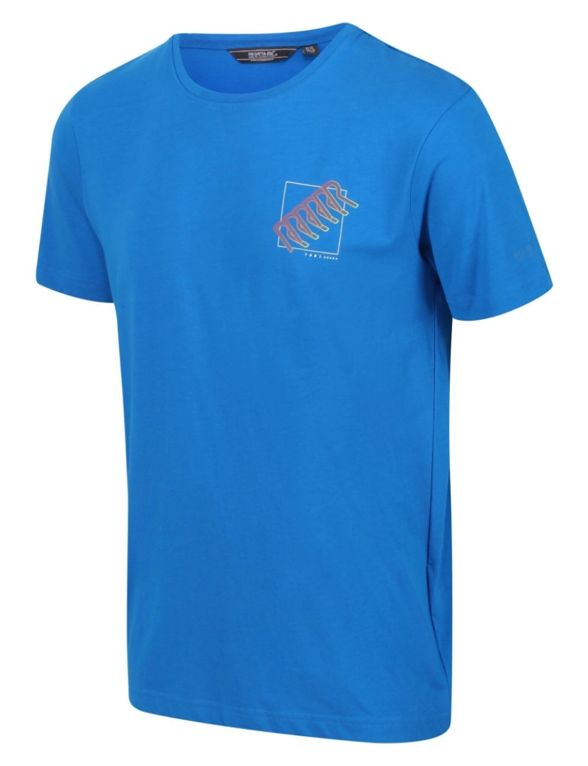 imagem de Regatta Mens Breezed Square T-shirt4