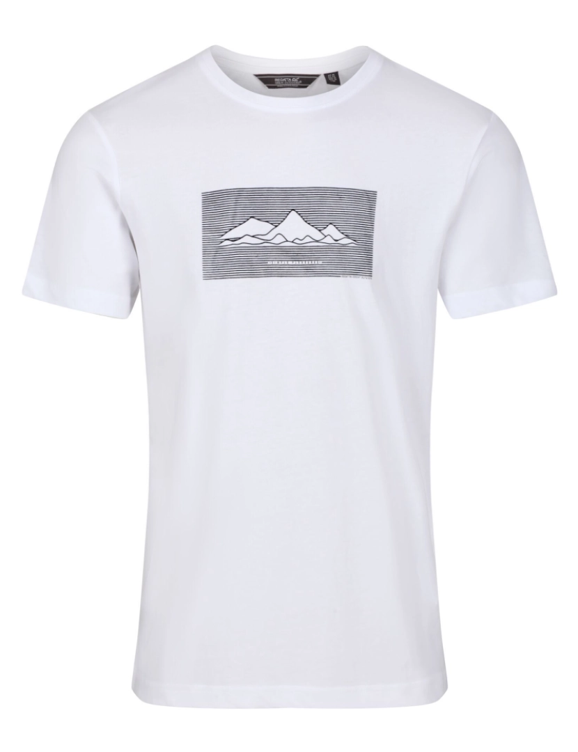 imagem de Regatta Mens Breezed Montanha T-shirt1