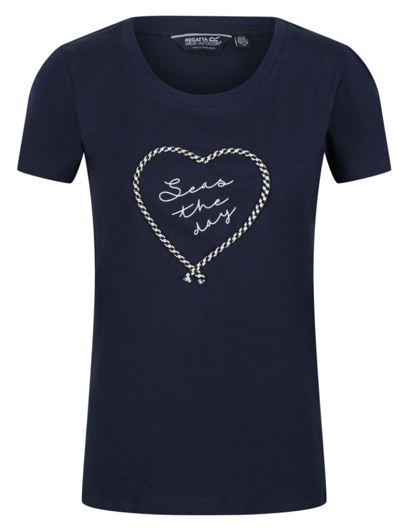 imagem de Regatta Womens/Ladies Filandra Vi Coração T-shirt1