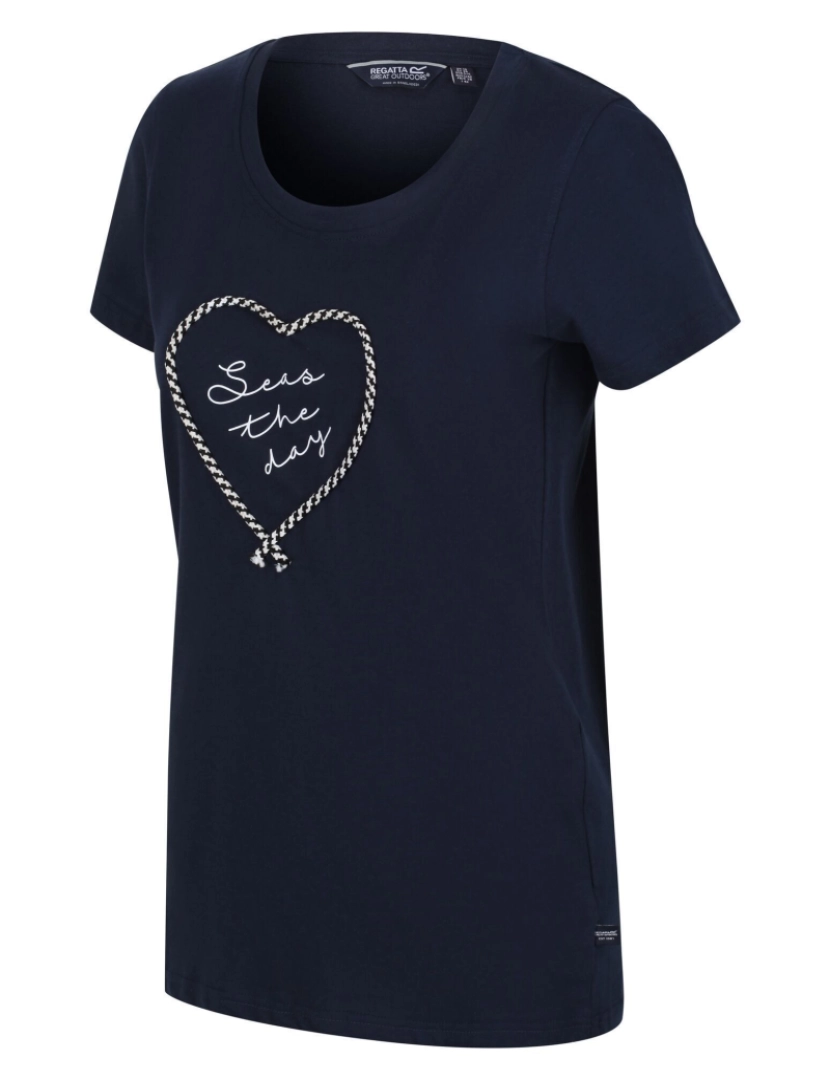 imagem de Regatta Womens/Ladies Filandra Vi Coração T-shirt4