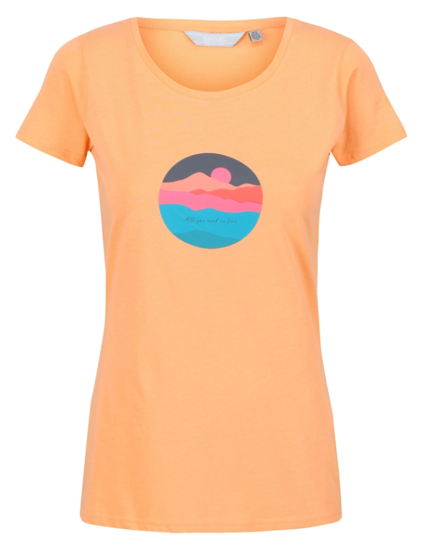 imagem de Regatta Womens/Ladies Breezed Ii Sunset T-Shirt1