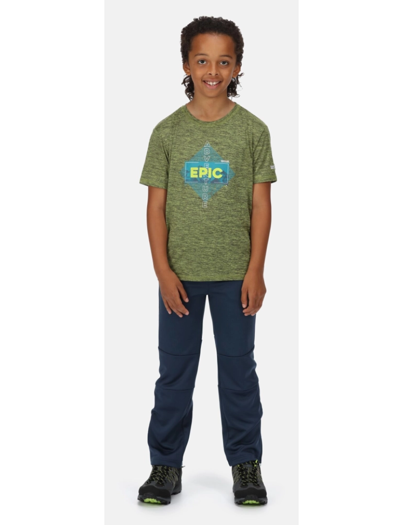 imagem de Regatta Crianças/Kids Alvarado Vi Marl T-shirt6