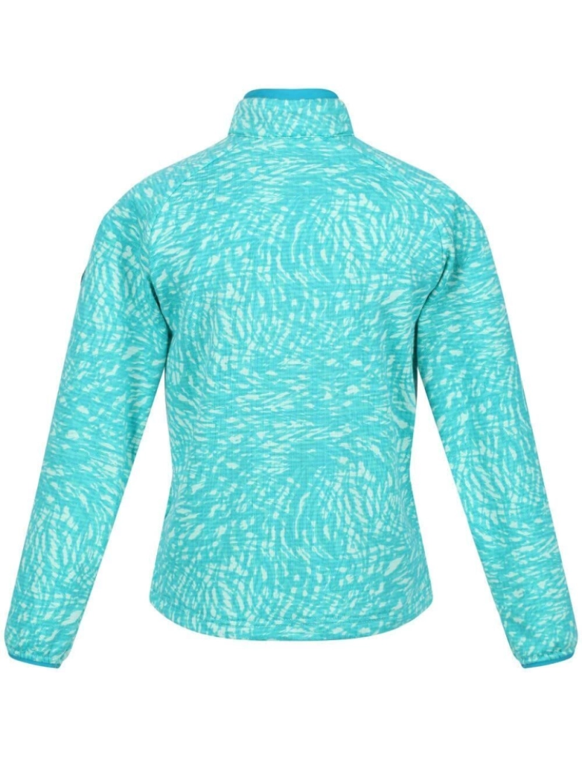 imagem de Regatta Crianças/Kids Highton Animal Print Half Zip Fleece Top2