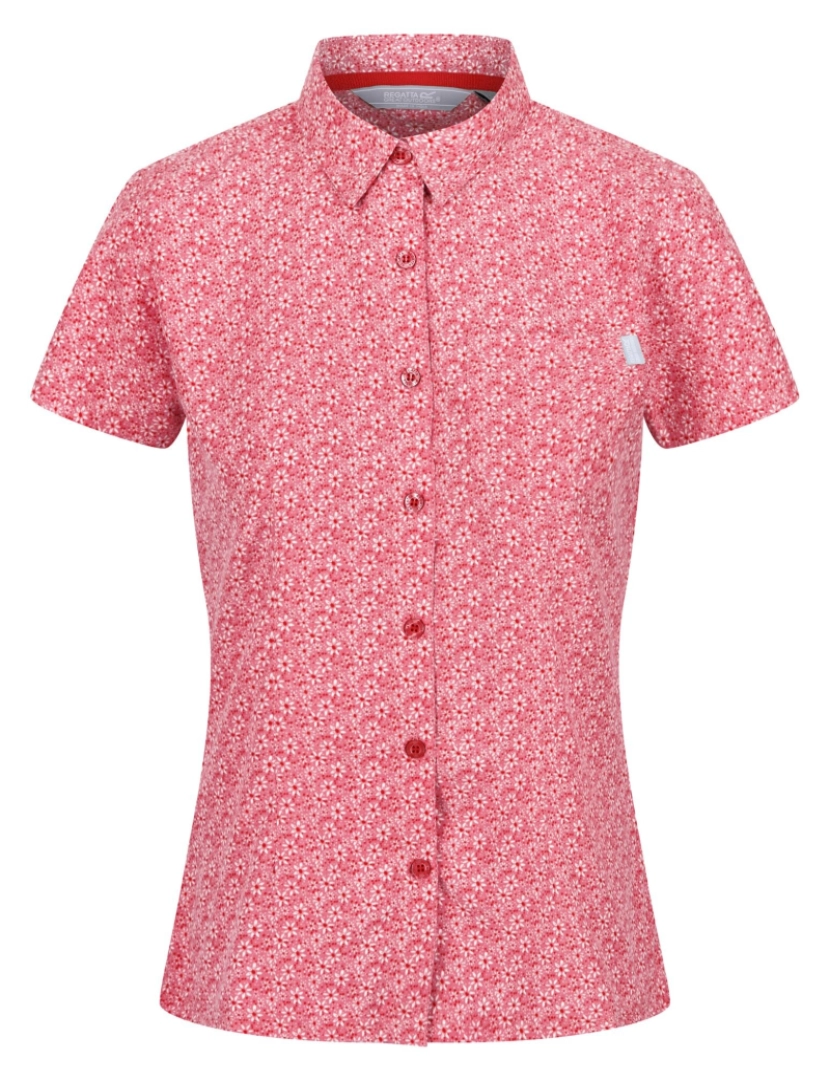 imagem de Regatta Womens/Ladies Mindano Vi Daisy Camisa de manga curta1