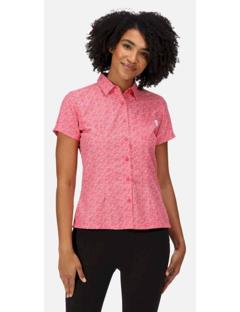 imagem de Regatta Womens/Ladies Mindano Vi Daisy Camisa de manga curta5