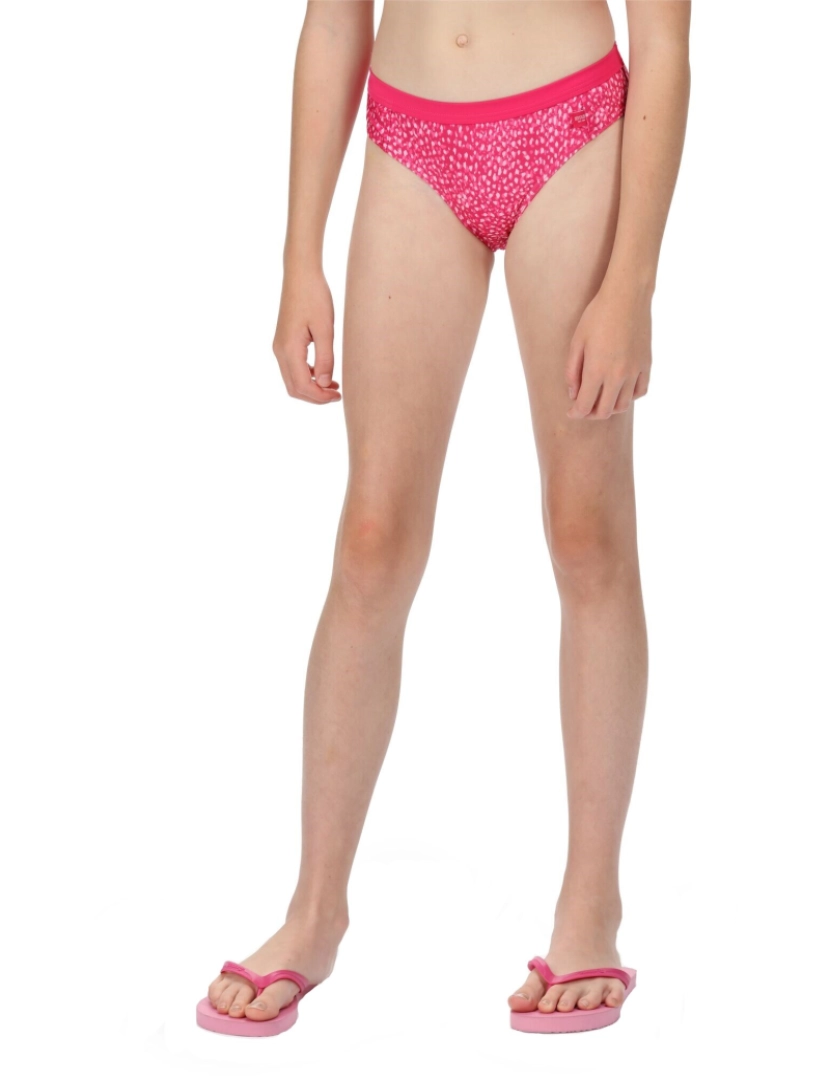 imagem de Regatta Girls Hosanna Animal Print Bikini Bottoms1