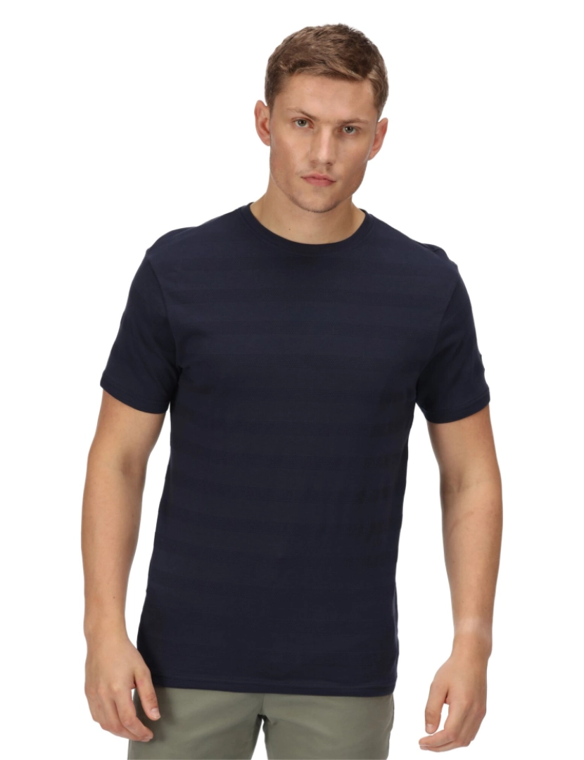 imagem de Regatta Mens Prestyn Stripe T-shirt5