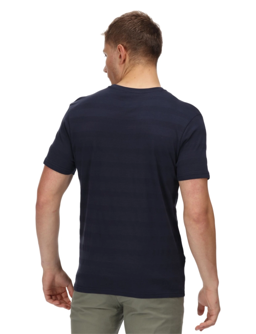 imagem de Regatta Mens Prestyn Stripe T-shirt6