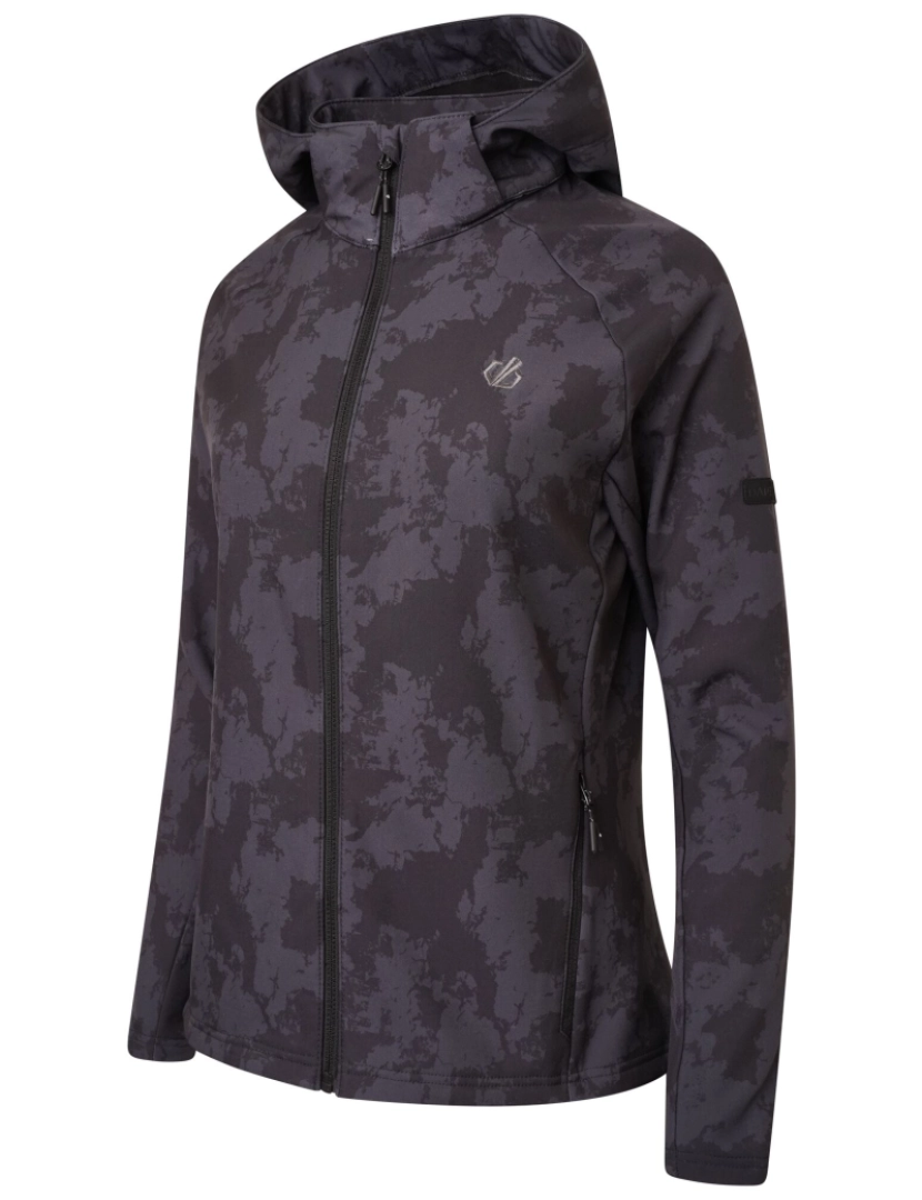 imagem de Dare 2B Womens/Ladies Long Out Mirage Print Soft Shell Jacket2