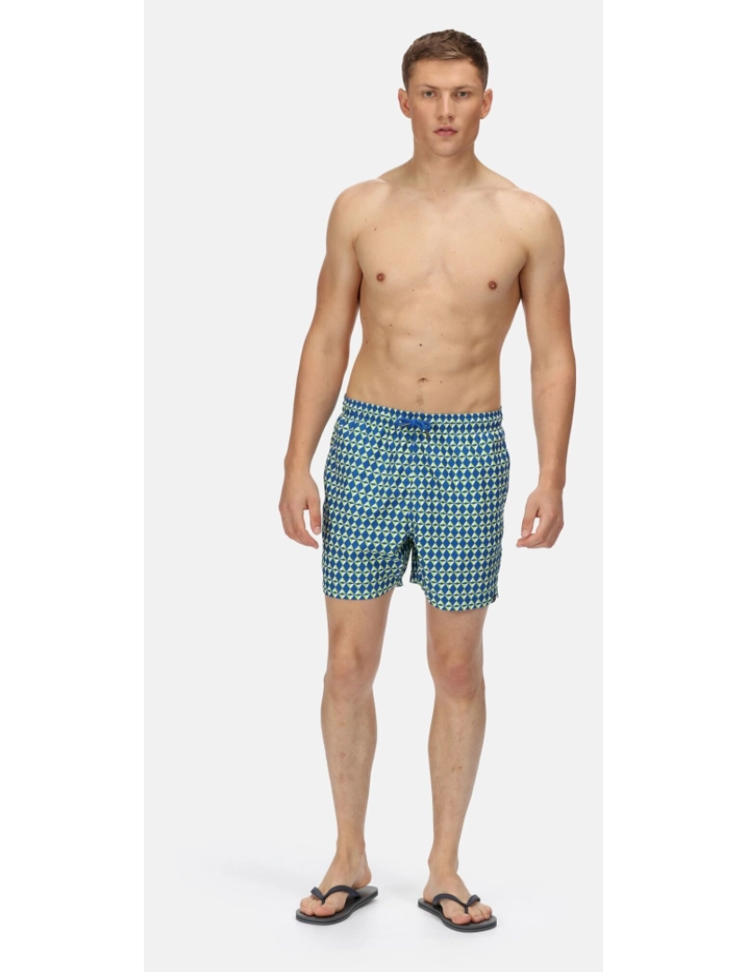 imagem de Regatta Mens Loras Geometric Swim Shorts6