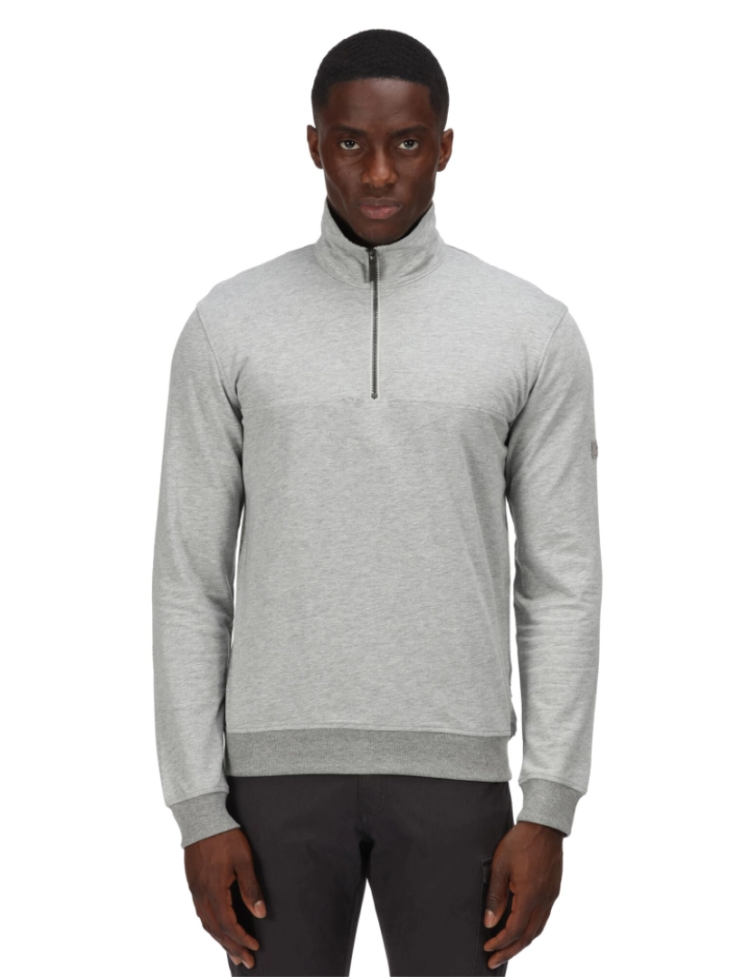 imagem de Regata Homem Taron Meia Zip Fleece5