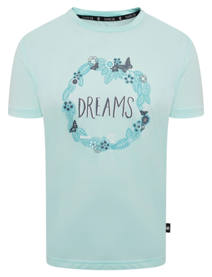 imagem de Dare 2B Crianças/Kids Flor reciclado T-shirt1