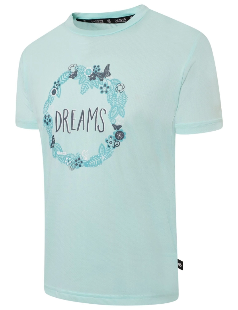 imagem de Dare 2B Crianças/Kids Flor reciclado T-shirt3