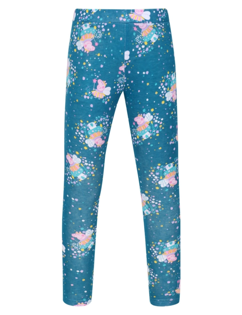 imagem de Regatta Crianças/Kids Leggings de porco de guarda-chuva Peppa (Pacote de 2)1