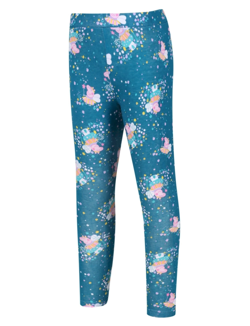 imagem de Regatta Crianças/Kids Leggings de porco de guarda-chuva Peppa (Pacote de 2)3