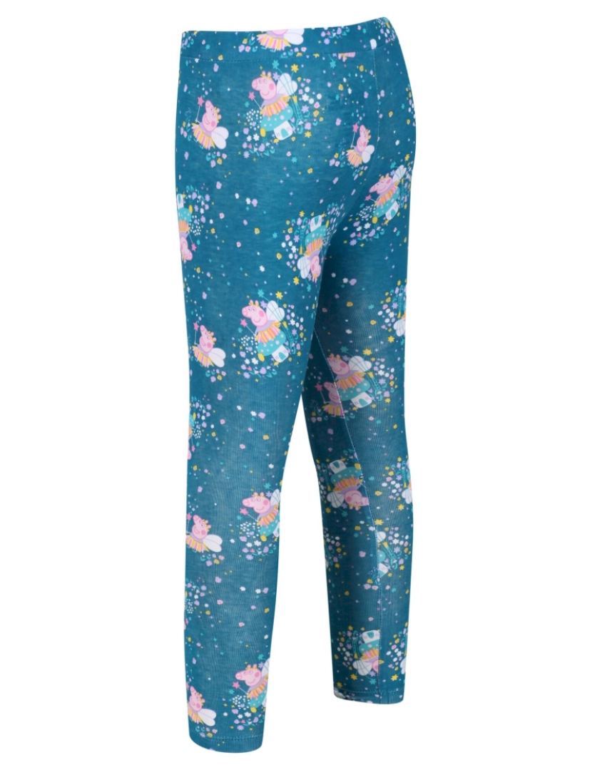 imagem de Regatta Crianças/Kids Leggings de porco de guarda-chuva Peppa (Pacote de 2)4