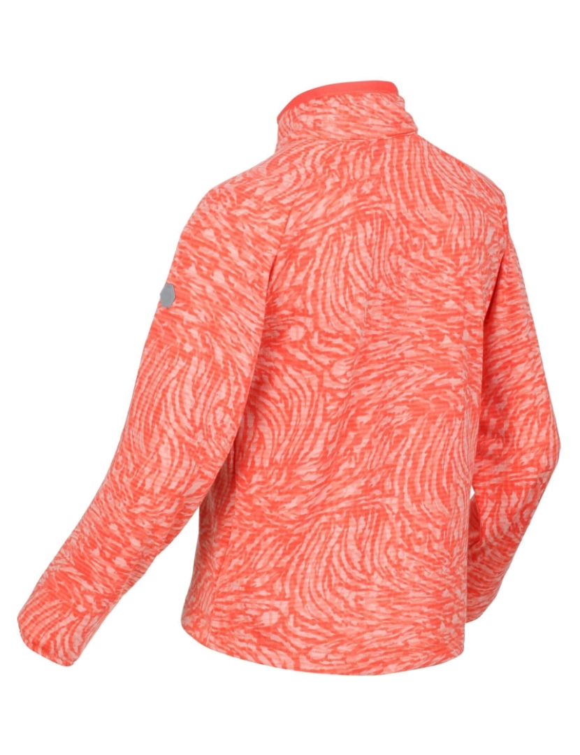 imagem de Regatta Crianças/Kids Highton Animal Print Half Zip Fleece Top3