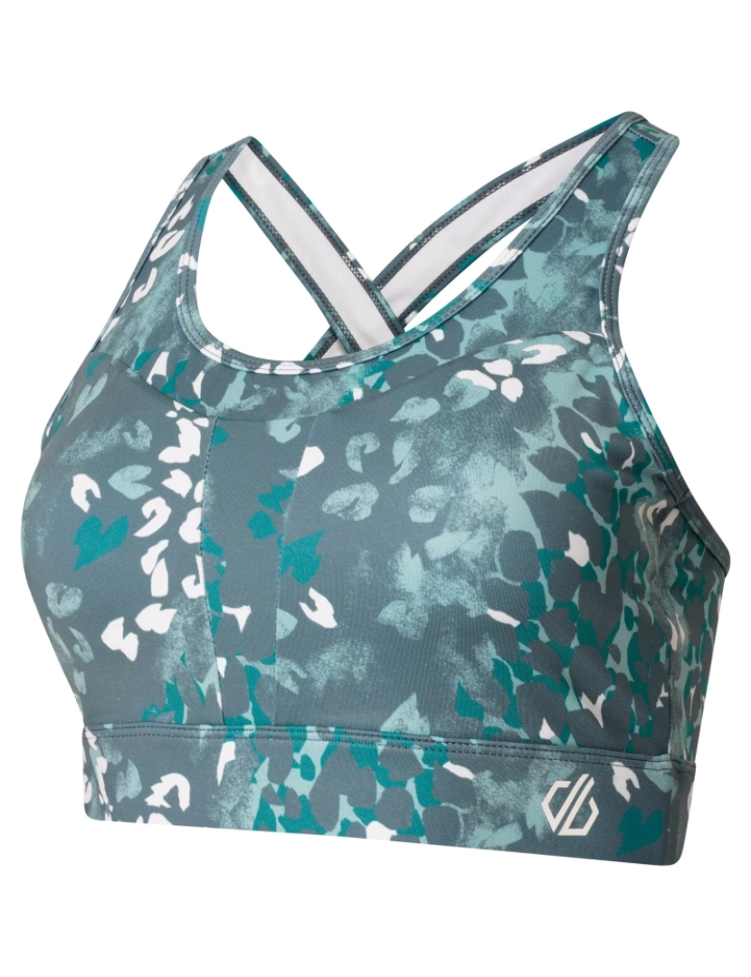 imagem de Dare 2B Womens/Ladies Mantra Leaves Sports Bra3