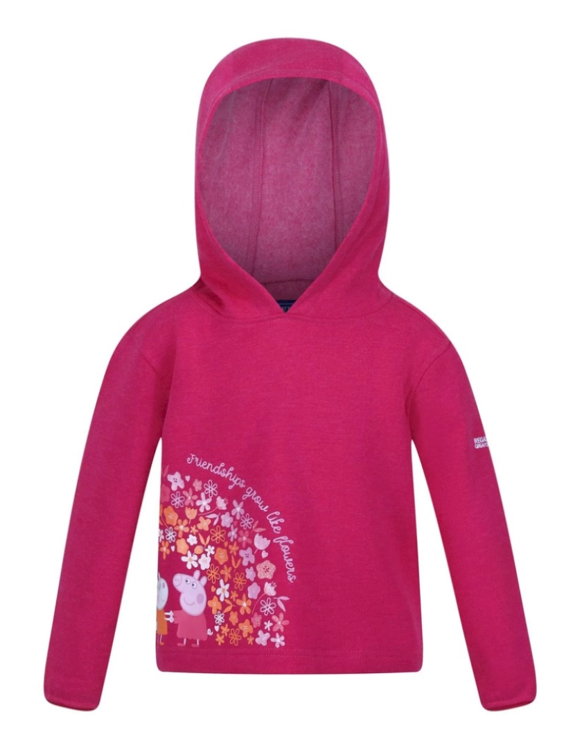 imagem de Regatta Crianças/Kids Peppa Porco impresso Hoodie1