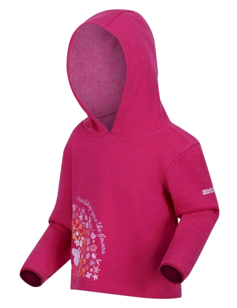 imagem de Regatta Crianças/Kids Peppa Porco impresso Hoodie3