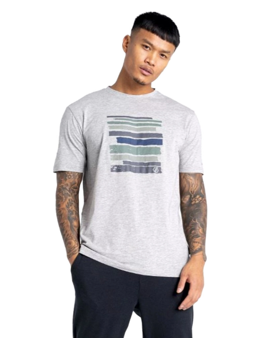 imagem de Dare 2B Mens Dubious Ii Stripe Marl T-shirt4